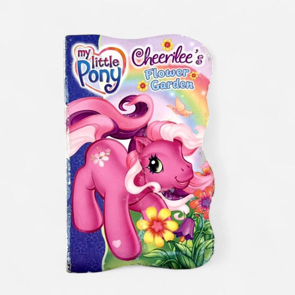 2008 My Little Pony Cheerilee Book Hard Pages